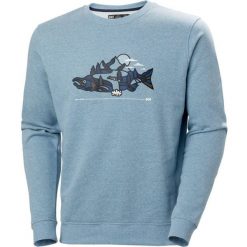 Bawełniana bluza z kapturem Helly Hansen f2f organic. Niebieskie bluzy z kapturem męskie Helly Hansen, m, z bawełny. Za 301.00 zł.