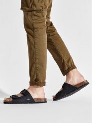 CMP Klapki Thalitha Slipper 3Q91017 Czarny. Czarne klapki i japonki męskie CMP, ze skóry. Za 136.99 zł.