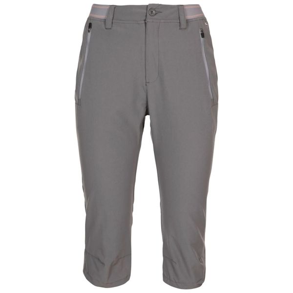 Spodenki 3/4 Damskie Grateful. Niebieskie szorty damskie Trespass, bez wzorów, z elastanu. Za 399.99 zł.