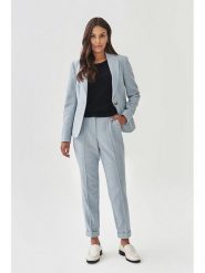 TATUUM Spodnie w kolorze błękitnym rozmiar: 42. Niebieskie spodnie materiałowe damskie Tatuum, bez wzorów, z materiału. Za 239.86 zł.