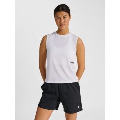 Damski tank top Hummel Pulse. Białe topy damskie HUMMEL, bez wzorów, bez kołnierzyka. Za 160.50 zł.