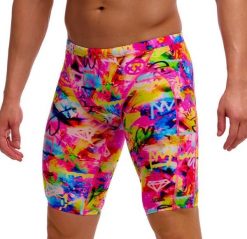 Spodenki do pływania Jammery Funky Trunks Tag Her. Kąpielówki męskie FUNKY TRUNKS, m, bez wzorów, z materiału, na fitness i siłownię. Za 219.00 zł.