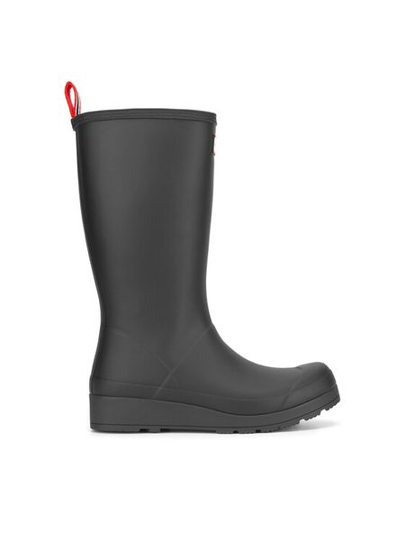 Hunter Kalosze WFS1018RMA Czarny. Czarne kalosze damskie Hunter, bez wzorów, z materiału. Za 399.99 zł.