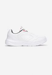 Biało-Czarne Buty Sportowe Amedee. Białe buty sportowe na co dzień męskie Born2be, bez zapięcia. Za 109.99 zł.