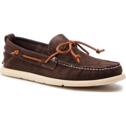 Mokasyny UGG - M Beach Moc Slip-On 1101501 M/Stt. Brązowe mokasyny męskie Ugg, z materiału. W wyprzedaży za 389.00 zł.