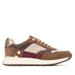 Buty trekkingowe Xti 144206 Cui. Brązowe obuwie trekkingowe damskie XTI. Za 299.70 zł.