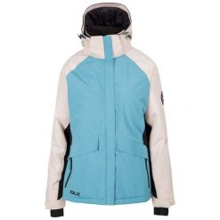 Dlx Ursula - Damska kurtka narciarska Dlx Storm Blue. Niebieskie kurtki damskie DLX, bez wzorów, bez kaptura, narciarskie. Za 585.99 zł.