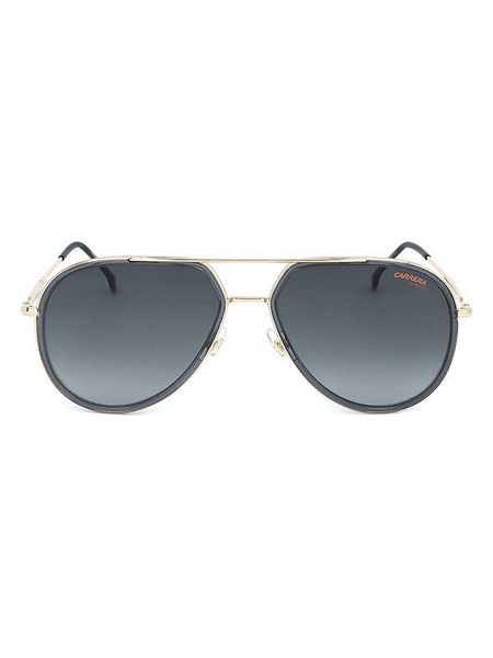 Carrera Okulary przeciwsłoneczne unisex w kolorze złoto-szarym rozmiar: 58. Szare okulary przeciwsłoneczne damskie Carrera. Za 191.52 zł.