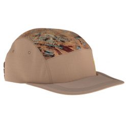 Czapka z daszkiem dla dorosłych Buff 5 Panel Explore Cap. Brązowe czapki męskie Buff, bez wzorów, z poliesteru. W wyprzedaży za 132.93 zł.