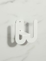 Smarto Metallico Uchwyt w kolorze białym na kapcie - 8 x 8 x 5 cm rozmiar: onesize. Białe kapcie damskie Smarto Metallico, z materiału. Za 39.99 zł.