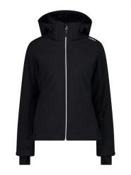 CMP Kurtka narciarska w kolorze czarnym rozmiar: 40. Czarne kurtki narciarskie i snowboardowe damskie CMP, bez wzorów, bez kaptura, narciarskie. Za 426.06 zł.