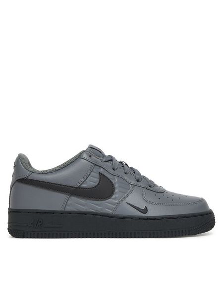 Nike Sneakersy Air Force 1 GS IH4475 025 Szary. Szare buty sportowe chłopięce Nike, bez wzorów, ze skóry, bez zapięcia. Za 429.99 zł.