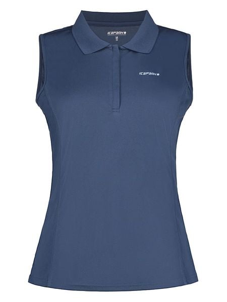 Icepeak Top funkcyjny "Bazine" w kolorze granatowym rozmiar: L. Niebieskie topy damskie ICEPEAK, l, bez wzorów, bez kołnierzyka. Za 61.46 zł.