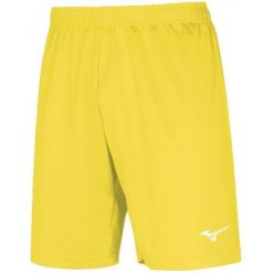 Krótki Mizuno Shukyu. Żółte szorty męskie Mizuno, m, na fitness i siłownię. Za 110.00 zł.