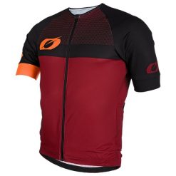 Kolarska koszulka rowerowa O`Neal AERIAL SPLIT red/orange. Brązowe t-shirty sportowe męskie O'NEAL, s, z materiału, bez ramiączek, rowerowe. Za 322.40 zł.