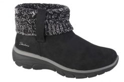 Buty zimowe damskie, Easy Going - Cozy Weather. Czarne obuwie trekkingowe damskie Skechers, na zimę. Za 279.99 zł.