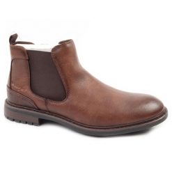 Buty sztyblety męskie Wrangler Randy. Brązowe sztyblety męskie Wrangler, z gumy, bez zapięcia. Za 249.00 zł.