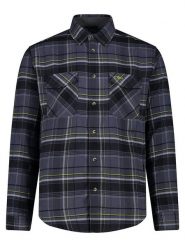 CMP Koszula funkcyjna w kolorze granatowym rozmiar: 52. Niebieskie koszule męskie CMP, bez wzorów, z materiału, bez kołnierzyka, bez ramiączek. Za 126.15 zł.