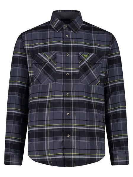 CMP Koszula funkcyjna w kolorze granatowym rozmiar: 54. Niebieskie koszule męskie CMP, bez wzorów, z materiału, bez kołnierzyka, bez ramiączek. Za 126.15 zł.