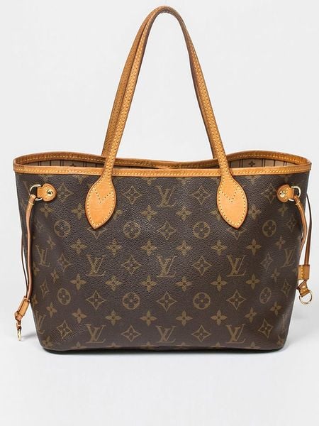 Louis Vuitton Torebka "Neverfull PM" w kolorze brązowym - 37 x 22 x 12 cm rozmiar: onesize. Brązowe torebki klasyczne damskie Louis Vuitton, bez wzorów, z materiału, bez dodatków. Za 4,133.89 zł.