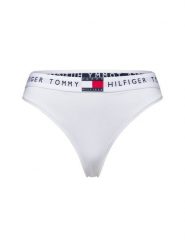 Tommy Hilfiger Stringi - Stringi klasyczne Kobiety Bawełna biały, XL. Białe stringi damskie Tommy Hilfiger, xl, bez wzorów, z bawełny. Za 59.95 zł.