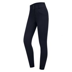Damskie spodnie jeździeckie o pełnej przyczepności ELT Pam. Czarne spodnie sportowe damskie ELT, l, z elastanu, do jazdy konnej. Za 388.00 zł.