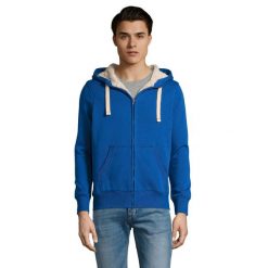 Kurtka Dla Dorosłych Unisex Sherpa Zapinana Na Zamek Błyskawiczny. Niebieskie kurtki damskie SOL'S, s, bez wzorów, sportowe, bez kaptura. Za 263.99 zł.