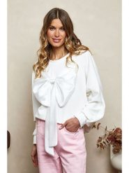 Joséfine Bluza "Ritz" w kolorze białym rozmiar: S. Białe bluzy bez kaptura damskie Joséfine, s. Za 118.56 zł.