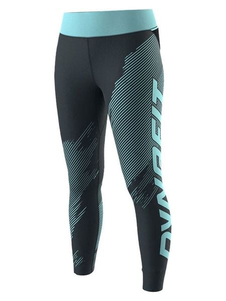 DYNAFIT Legginsy funkcyjne "Ultra Graphic" w kolorze granatowym rozmiar: L. Niebieskie legginsy damskie Dynafit, l, bez wzorów, z materiału, outdoorowe. Za 336.95 zł.