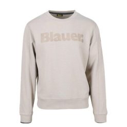 Bluza polarowa BLAUER CROSBY Beżowy. Brązowe bluzy bez kaptura męskie Blauer, xl, z polaru. Za 474.99 zł.