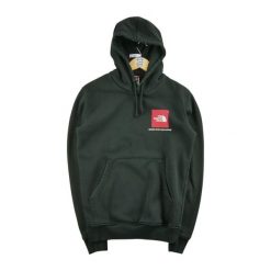 Second life - Męska czarna bluza z kapturem TNF - Jak nowy. Czarne bluzy z kapturem męskie The North Face, m. Za 127.76 zł.