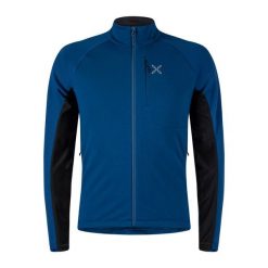 Bluza męska Montura Merano Maglia. Niebieskie bluzy bez kaptura męskie MONTURA, m. Za 549.99 zł.