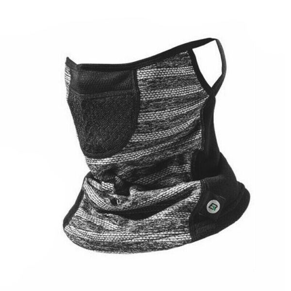 Komin dla dorosłych oddychający Rockbros LF7580 ocieplany. Czarne szaliki i kominy damskie ROCKBROS, bez wzorów. Za 49.90 zł.