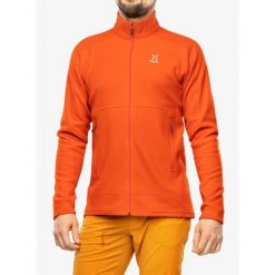 Bluza polarowa męska Haglofs Buteo Mid Jacket. Brązowe bluzy bez kaptura męskie Haglöfs, m, z polaru. Za 249.99 zł.