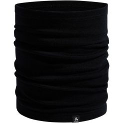 Komin ODLO Merino Warm Tube. Czarne szaliki i kominy damskie Odlo, bez wzorów. Za 129.99 zł.