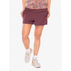 Spodenki turystyczne damskie Royal Robbins Hempline Short. Czerwone szorty damskie ROYAL ROBBINS, bez wzorów, sportowe. Za 198.99 zł.