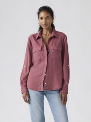 Levi's Koszula w kolorze różowym rozmiar: S. Różowe koszule damskie Levi's, s, bez wzorów, z lyocellu, bez kołnierzyka, bez ramiączek. Za 189.95 zł.