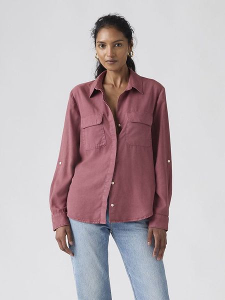 Levi's Koszula w kolorze różowym rozmiar: S. Różowe koszule damskie Levi's, s, bez wzorów, z lyocellu, bez kołnierzyka, bez ramiączek. Za 189.95 zł.