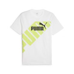 Koszulka Mężczyzna Puma Power biały. Białe t-shirty sportowe męskie Puma, m, z bawełny, bez ramiączek, na fitness i siłownię. Za 107.80 zł.