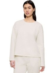 Triumph Bluza w kolorze kremowym rozmiar: 40. Brązowe bluzy bez kaptura damskie Triumph, prążkowane. Za 82.44 zł.