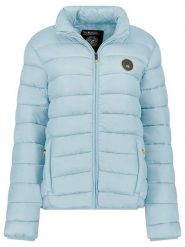 Geographical Norway Kurtka pikowana "Atikamap" w kolorze błękitnym rozmiar: M. Niebieskie kurtki damskie Geographical Norway, m, bez wzorów, bez kaptura. Za 196.24 zł.