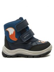 Geox Śniegowce B Flanfil Boy B Abx B463VB 054FU CF44K M Granatowy. Niebieskie buty zimowe chłopięce Geox, ze skóry, bez zapięcia. Za 299.99 zł.