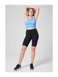 Legginsy Damskie Fitness Kolarki Casall z Wysokim Stanem. Czarne legginsy damskie Casall, l, bez wzorów, z materiału. Za 199.00 zł.