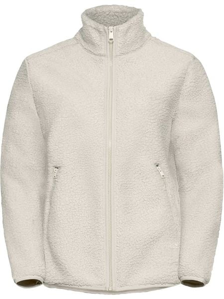 Jack Wolfskin Kurtka polarowa "High Curl" w kolorze beżowym rozmiar: XL. Brązowe kurtki damskie Jack Wolfskin, xl, bez wzorów, z polaru, bez kaptura. Za 340.99 zł.