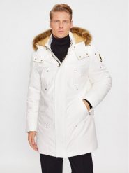 Moose Knuckles Kurtka puchowa Stag Lake Parka Écru Regular Fit. Kurtki męskie Moose Knuckles, m, bez wzorów, z bawełny. Za 6,549.00 zł.