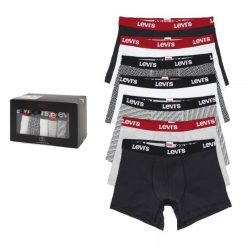 Bokserki majtki męskie Levi's Men Boxershort 7-Pack. Bokserki męskie Levi's, bez wzorów, z bawełny. Za 199.00 zł.
