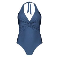 Damski kostium kąpielowy 1-częściowy Barts Isla Halter Shaping. Niebieskie stroje jednoczęściowe damskie Barts, s, bez wzorów. W wyprzedaży za 293.50 zł.