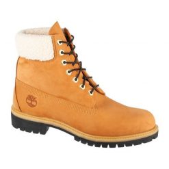 Buty Timberland Premium 6 In Wp Boot TB0A2GMD231 brązowe. Brązowe buty trekkingowe męskie z gumy, bez zapięcia, outdoorowe. Za 876.43 zł.