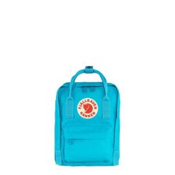 Plecak Fjallraven Kanken Mini - deep turqoise. Niebieskie plecaki damskie Fjällräven, bez wzorów. Za 298.99 zł.