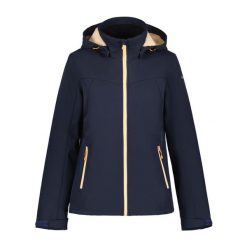 Kurtka turystyczna softshell polarowa damska Icepeak Brenham. Niebieskie kurtki softshell damskie ICEPEAK, m, bez wzorów, z materiału, bez kaptura. Za 322.50 zł.